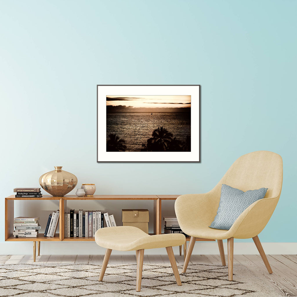 Earth tone artwork, blue and brown color palette, art for guys apartment, wall art for guys, beach art for guys room, gift for sailor, gift for sailboat  owner, gift for sailboat lover