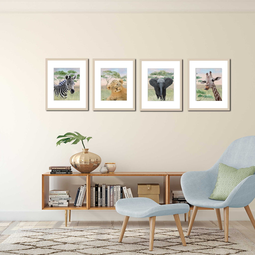 design ideas for child therapist office, whimsical, animal art, classroom, reading nook